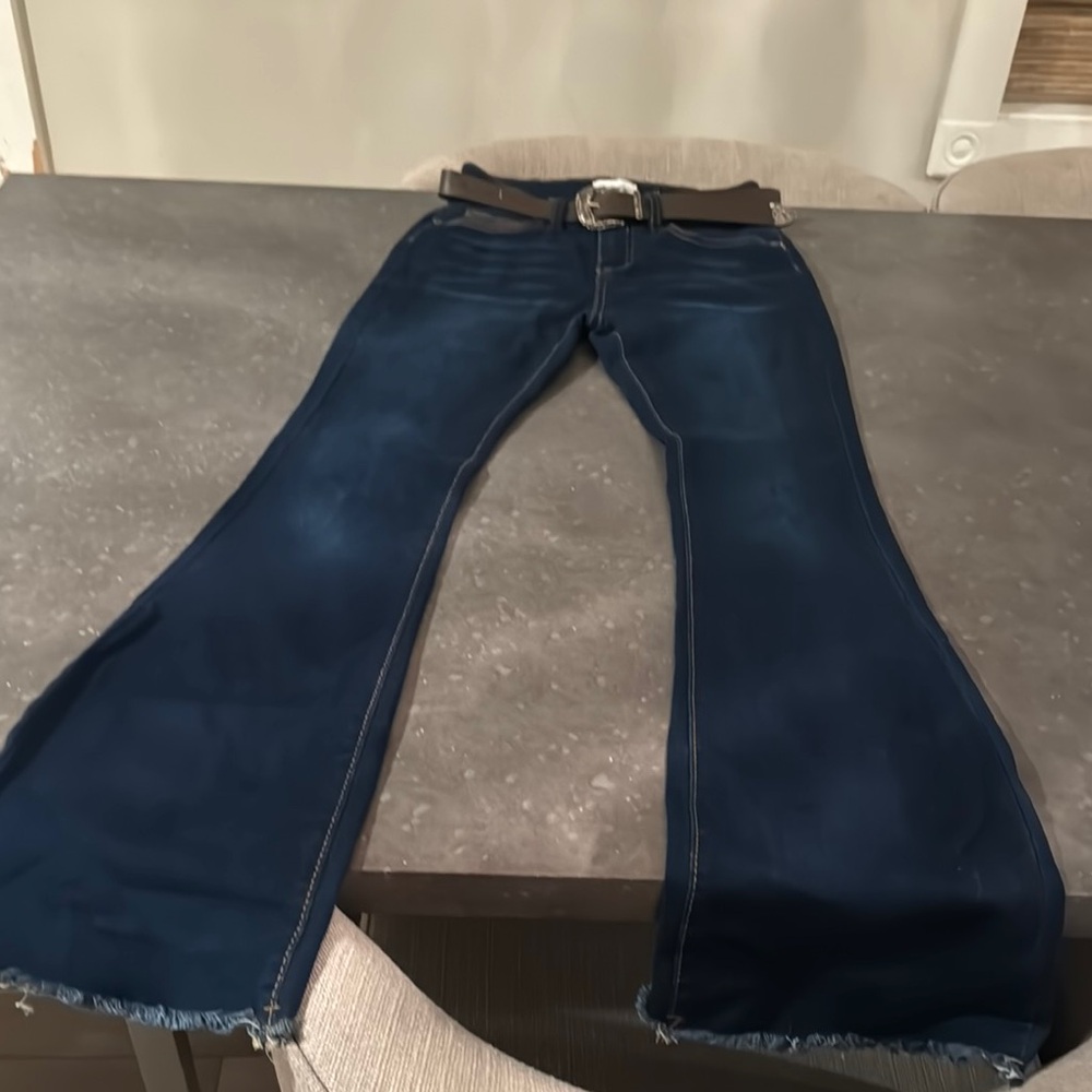 Dark Blue Flared Women Jeans BNWOT